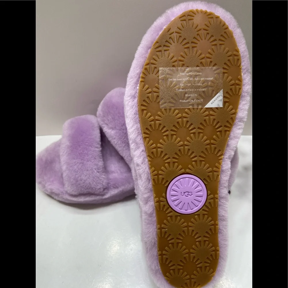 NEW UGG Oh Yeah Plushy Soft Slide Slippers Women's Shoes Sandal_5
